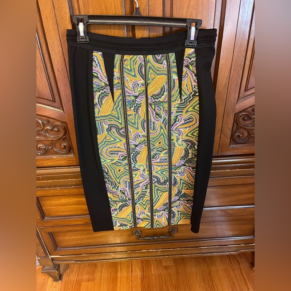ANTHROPOLOGIE MAUVE Pencil Skirt back zipper